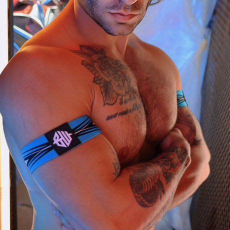 Breedwell Circuit Breaker Armbands Aqua Blue