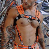 Breedwell Circuit Breaker Body Harness Neon Orange