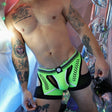 Breedwell Circuit Breaker Chap Jock Neon Green