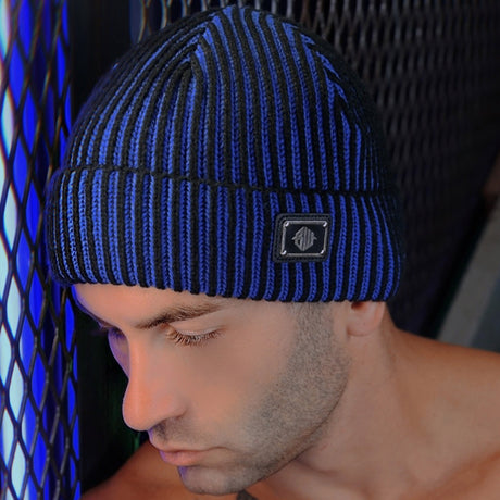 Breedwell Darkroom Rib Beanie Blue
