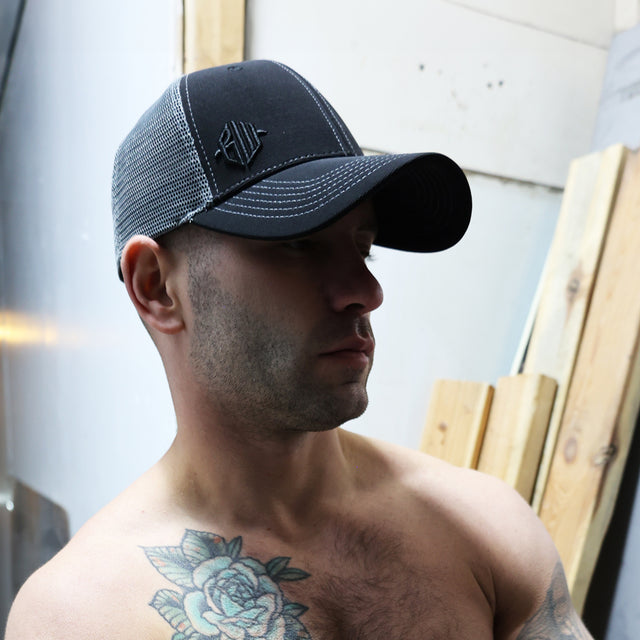 Breedwell Dirty Trucker Baseball Cap Black