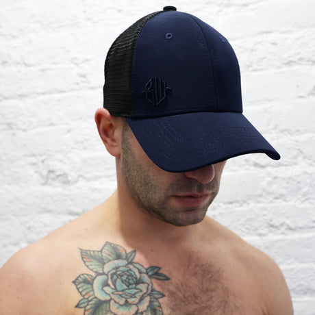 Breedwell Dirty Trucker Baseball Cap Navy