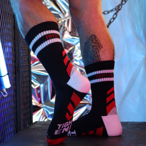 Breedwell Gymnetixxx Crew Socks Black