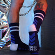 Breedwell Gymnetixxx Crew Socks Navy
