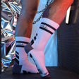 Breedwell Gymnetixxx Crew Socks White