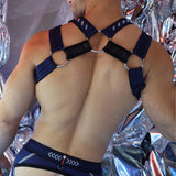 Breedwell Mister Luxe Body Harness Navy