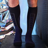 Breedwell Sir Splurge Socks Navy