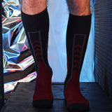 Breedwell Sir Splurge Socks Oxblood