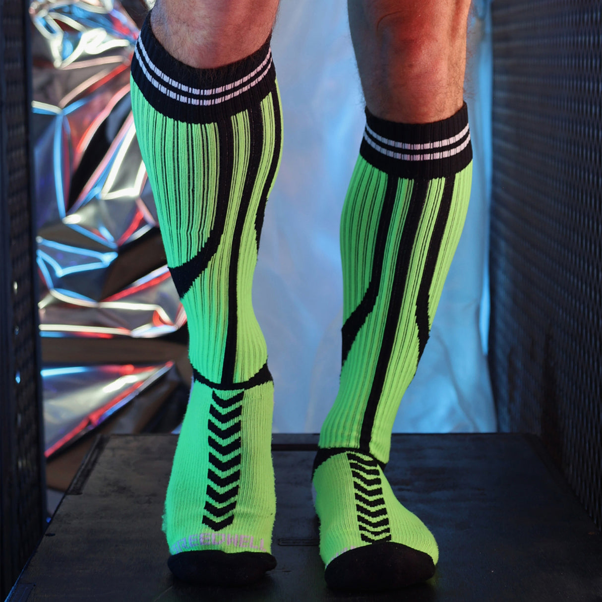Breedwell Sucker Socks Neon Green