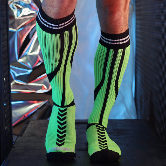 Breedwell Sucker Socks Neon Green