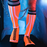Breedwell Sucker Socks Neon Orange