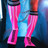 Breedwell Sucker Socks Neon Pink