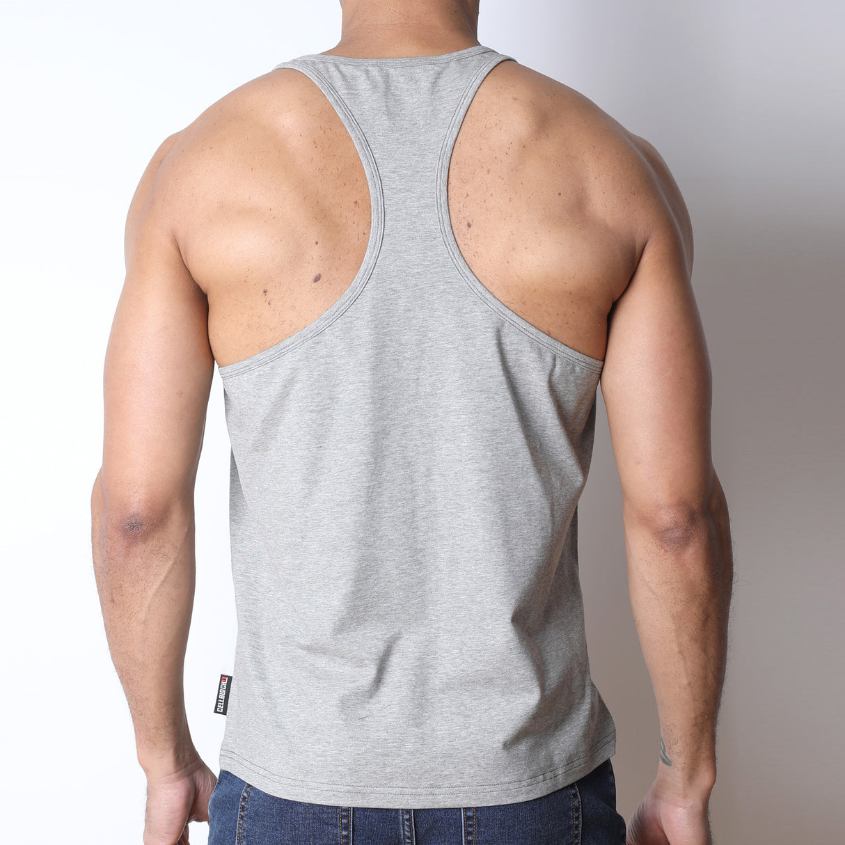 Cellblock 13 CB13 Lifting Club Muscle Tank Grey