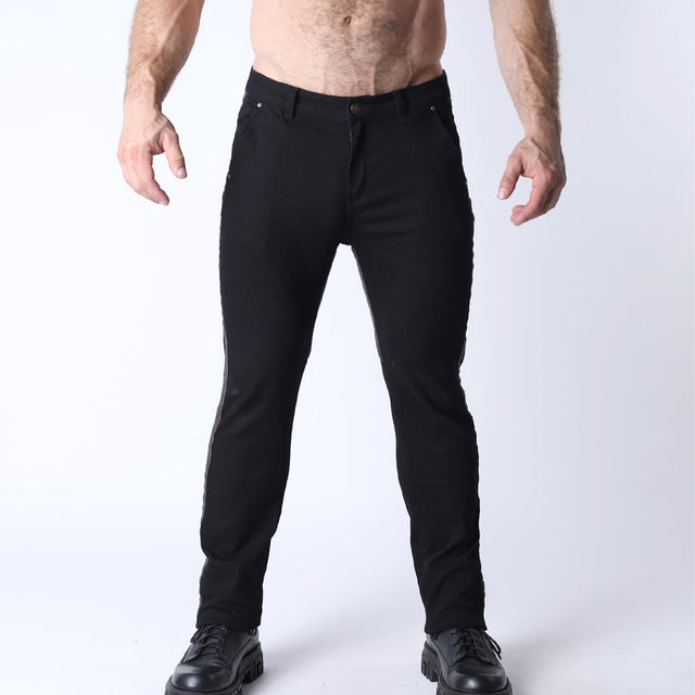 Cellblock 13 Brigade Twill Saddle Zipper Pants Black