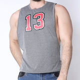 Cellblock 13 Field Goal 13 Muscle Tank Grey