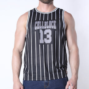 Cellblock 13 Full Court Tank Top Black