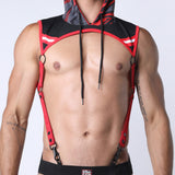 Cellblock 13 Kennel Club Lightning Hoody Harness Red