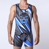 Cellblock 13 Kennel Club Lightning Pup Singlet Jock Blue