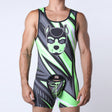 Cellblock 13 Kennel Club Lightning Pup Singlet Jock Lime