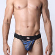 Cellblock 13 Kennel Club Lightning Snap Off Jockstrap Blue