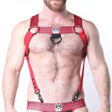 Cellblock 13 Muzzle Up Elastic Harness Red