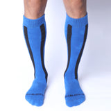 Cellblock 13 Muzzle Up Knee High Socks Blue