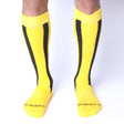 Cellblock 13 Muzzle Up Knee High Socks Yellow