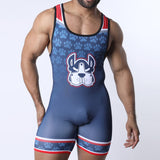 Cellblock 13 Muzzle Up Singlet Blue