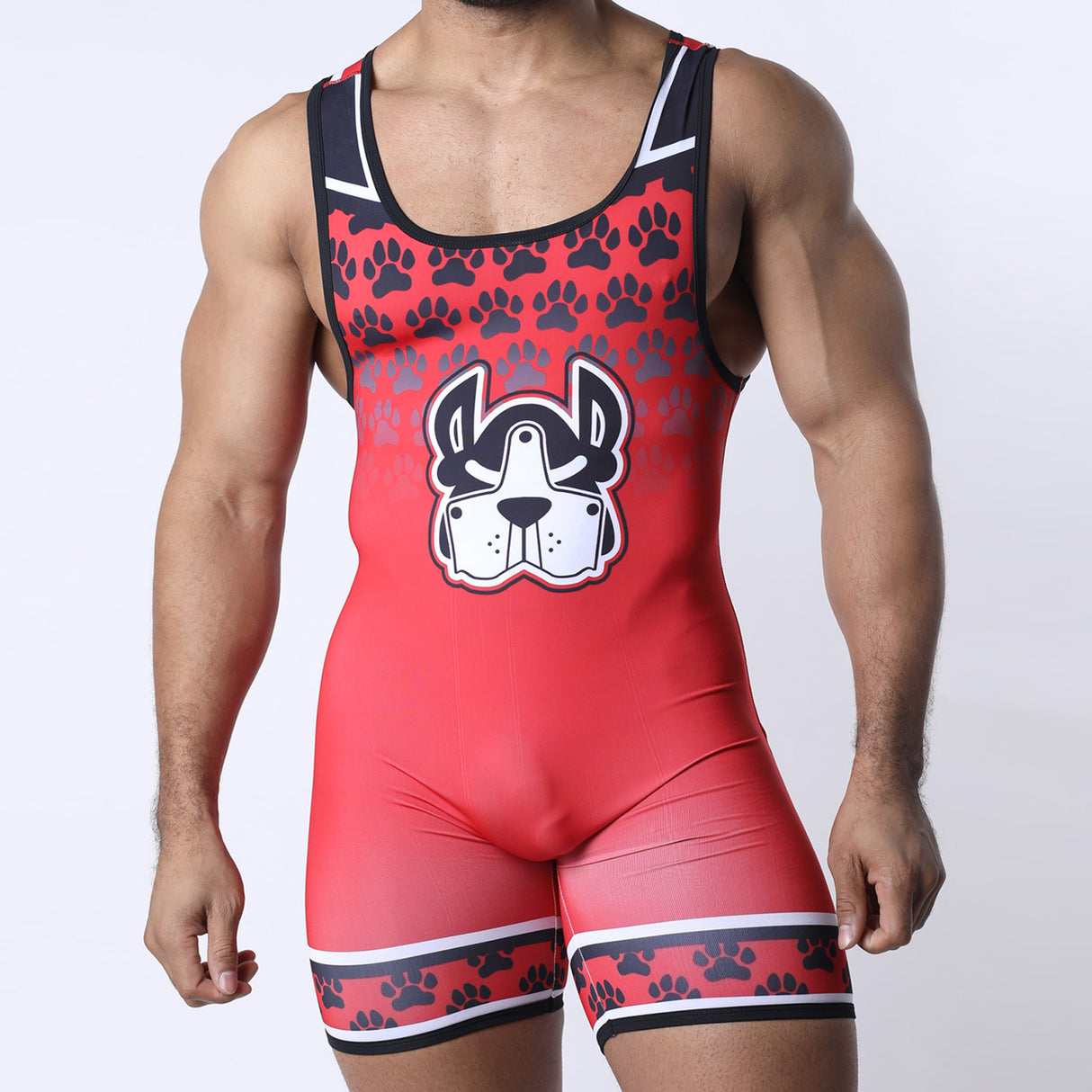 Cellblock 13 Muzzle Up Singlet Red