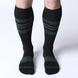 Cellblock 13 Tight End Shadow Socks Black Army