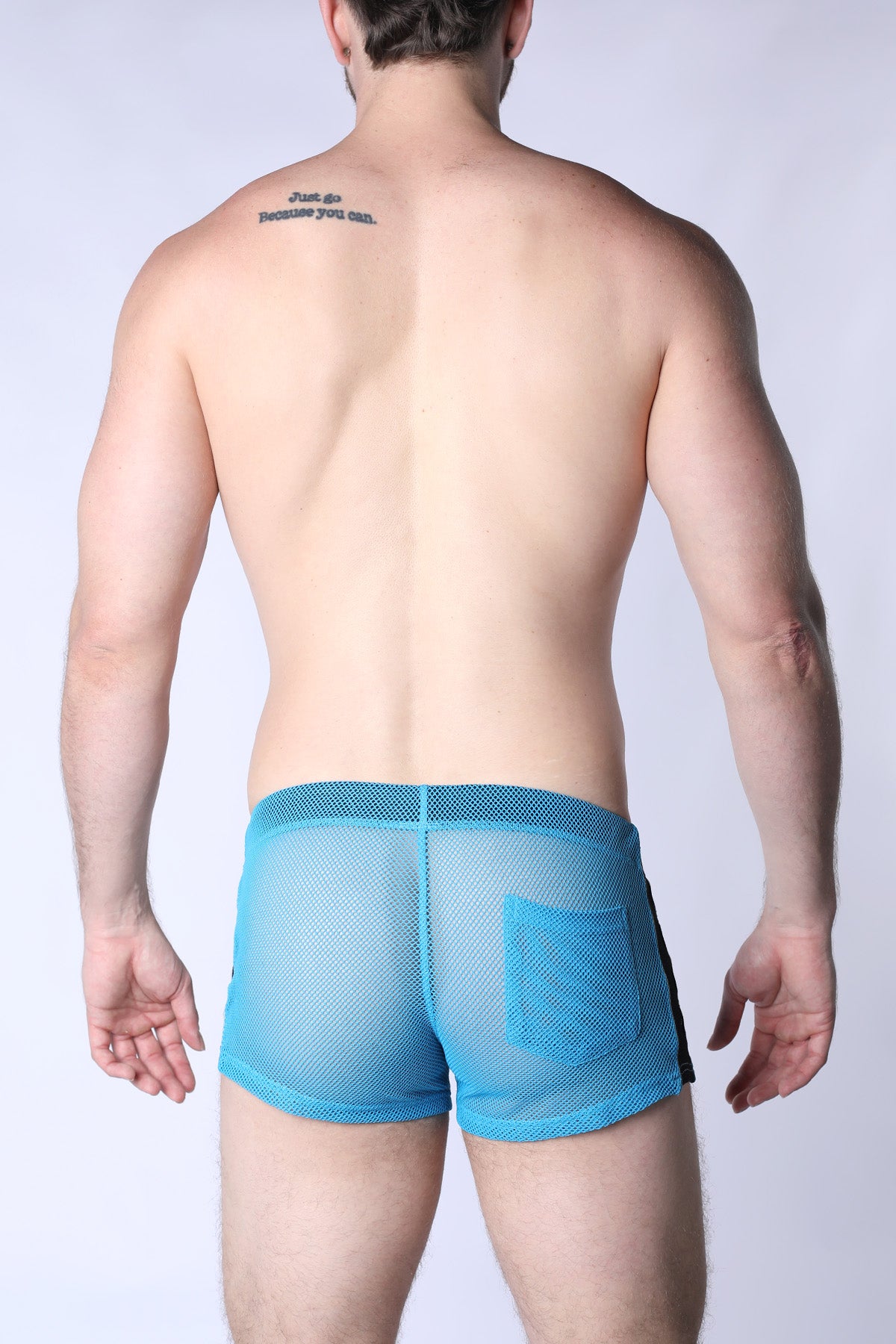 Cellblock 13 Chain Reaction Mesh Jock Short Blue