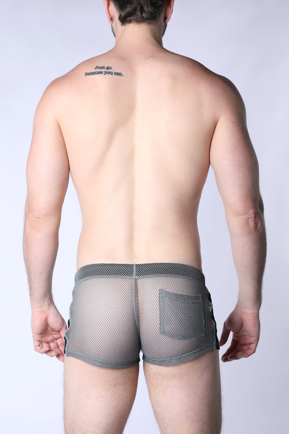 Cellblock 13 Chain Reaction Mesh Jock Short Grey