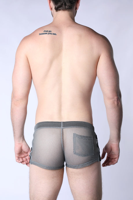 Cellblock 13 Chain Reaction Mesh Jock Short Grey