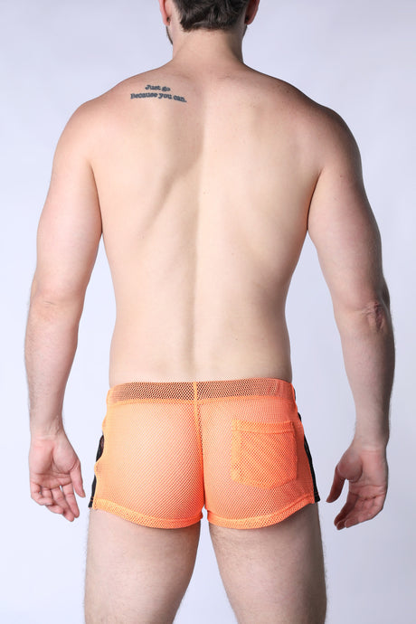 Cellblock 13 Chain Reaction Mesh Jock Short Orange