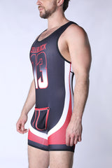 Cellblock 13 Chain Reaction Singlet Jock Red