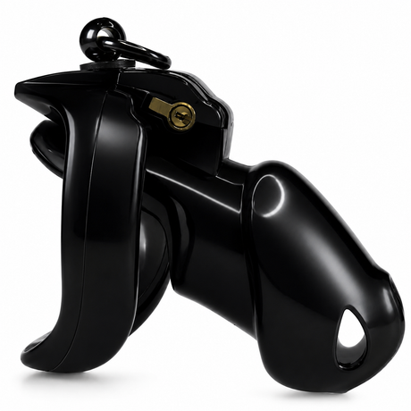 LOCK4D Advanced Comfort V5 Chastity Cage Large Black