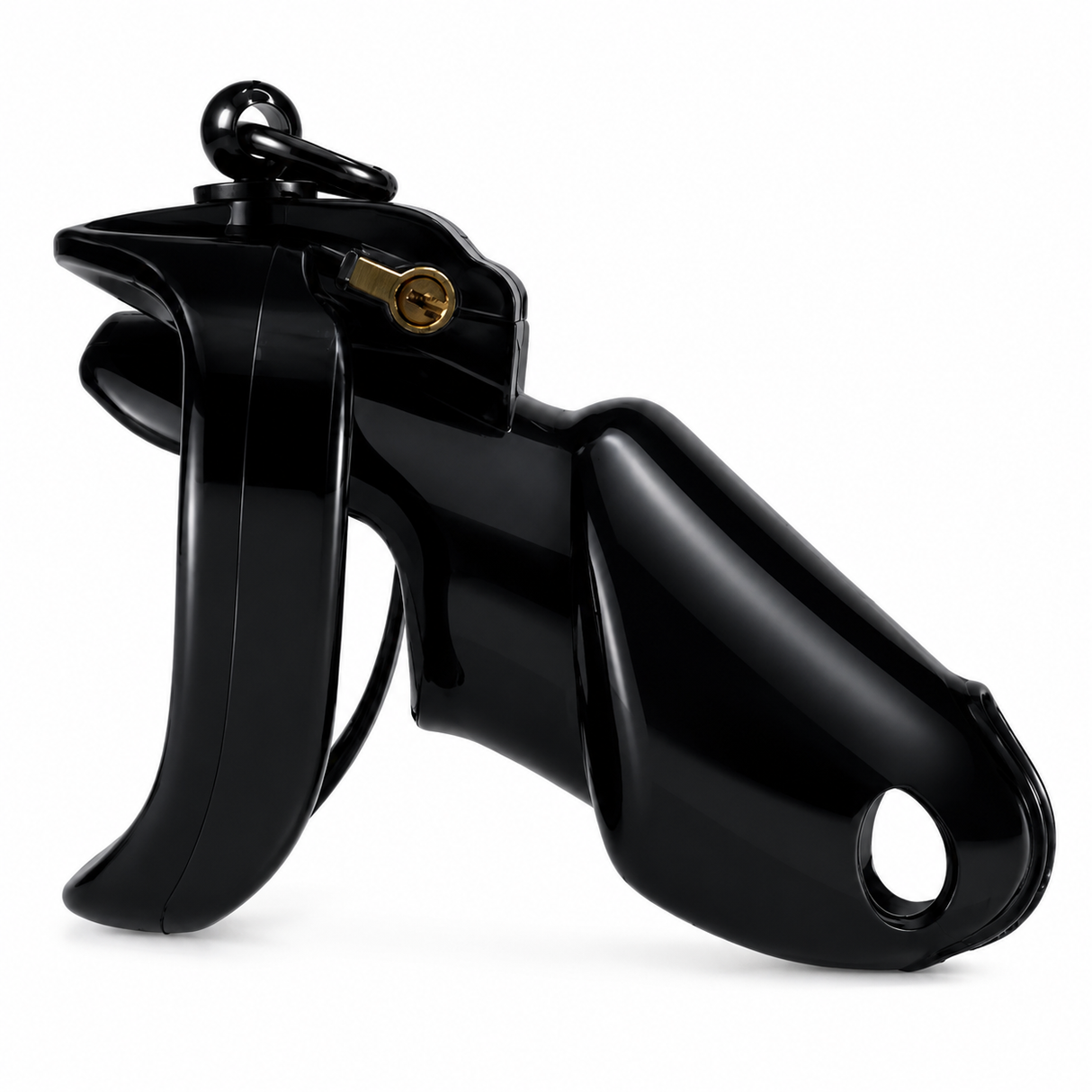LOCK4D Advanced Comfort V4 Chastity Cage Small Black