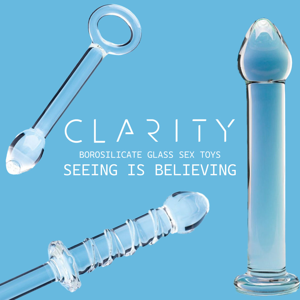 Clarity Glass Sex Toys - www.fetchshop.co.uk