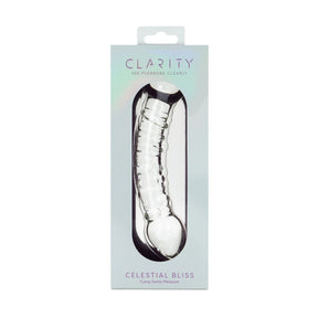 Clarity Celestial Bliss Glass Dildo 5.9 Inch