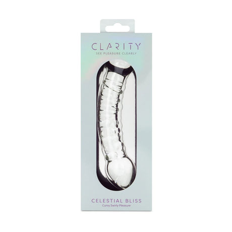 Clarity Celestial Bliss Glass Dildo 5.9 Inch