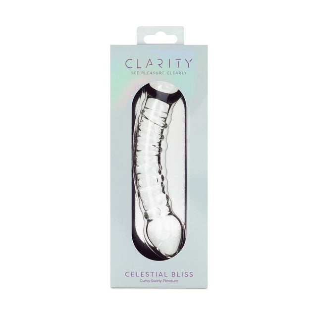 Clarity Celestial Bliss Glass Dildo 5.9 Inch