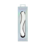 Clarity Celestial Curve Glass Dildo 7.1 Inch