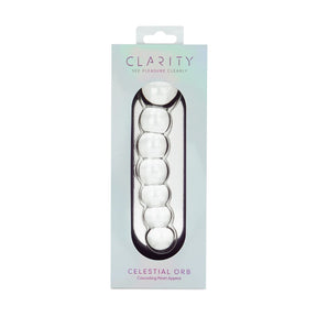 Clarity Celestial Orb Glass Dildo 5.4 Inch