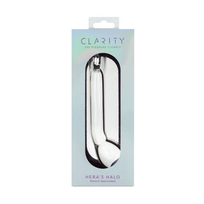 Clarity Hera's Halo Glass Dildo 6 Inch