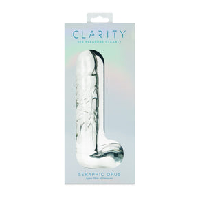 Clarity Seraphic Opus Glass Dildo 7.2 Inch