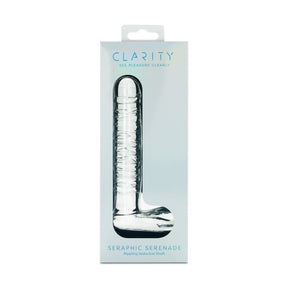 Clarity Seraphic Serenade Glass Dildo 5.7 Inch