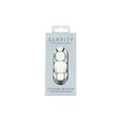 Clarity Utopian Reverie Glass Butt Plug 3.6 Inch