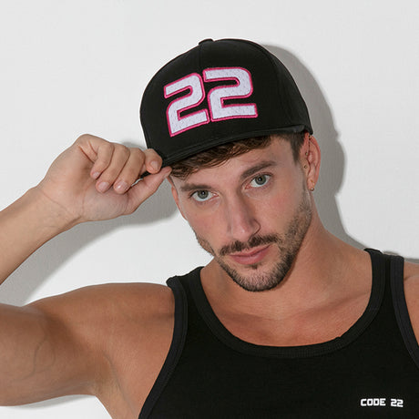 Code 22 Barcode Baseball Cap