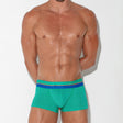 Code 22 Bright Mesh Boxer Green