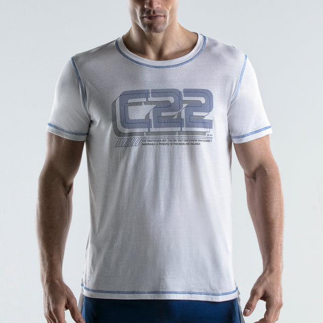 Code 22 C22 T Shirt White